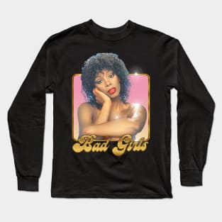 Bad Girls  -- Retro Style Fan Art Design Long Sleeve T-Shirt